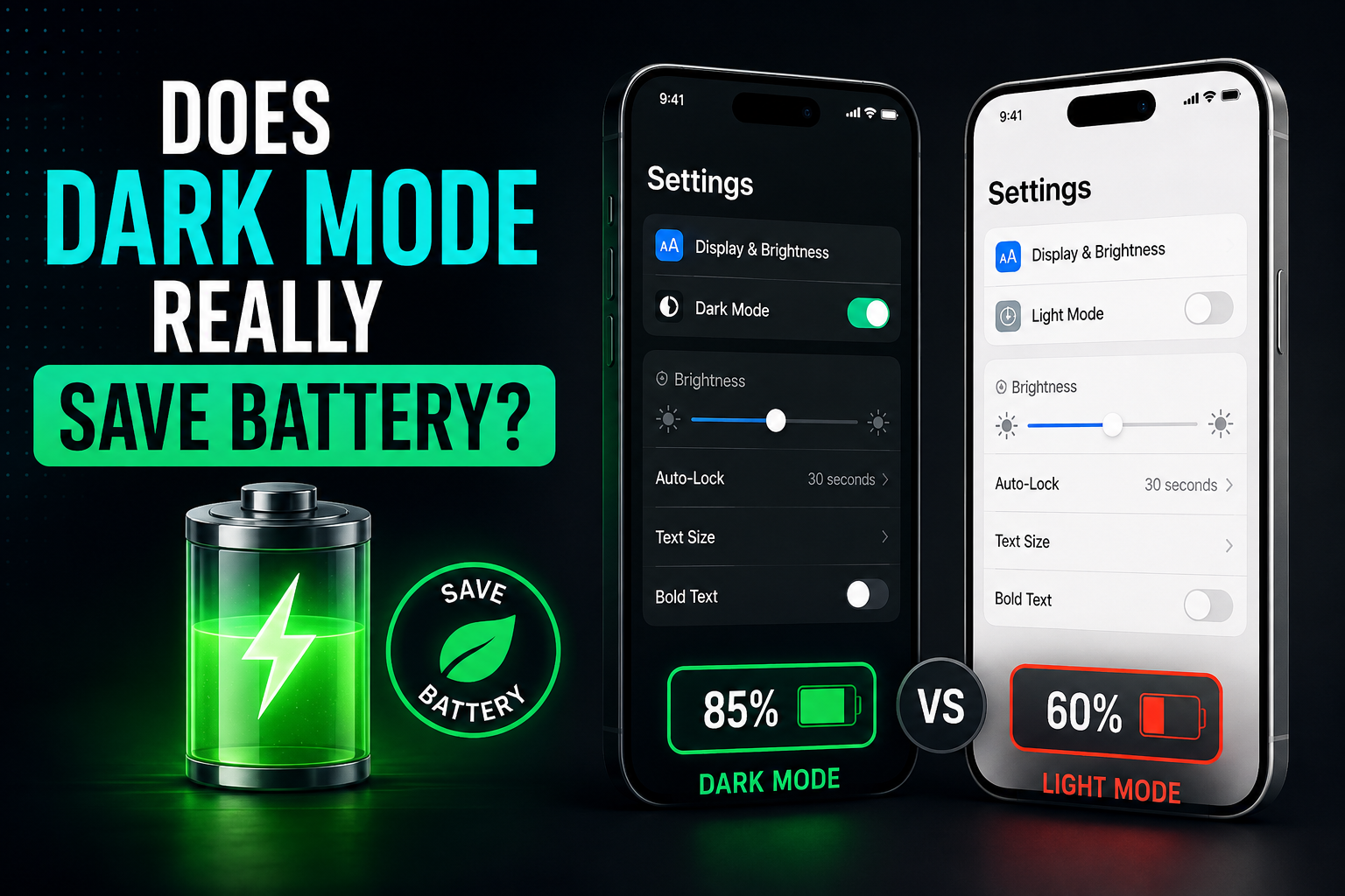 Does Dark Mode Really Save Battery?