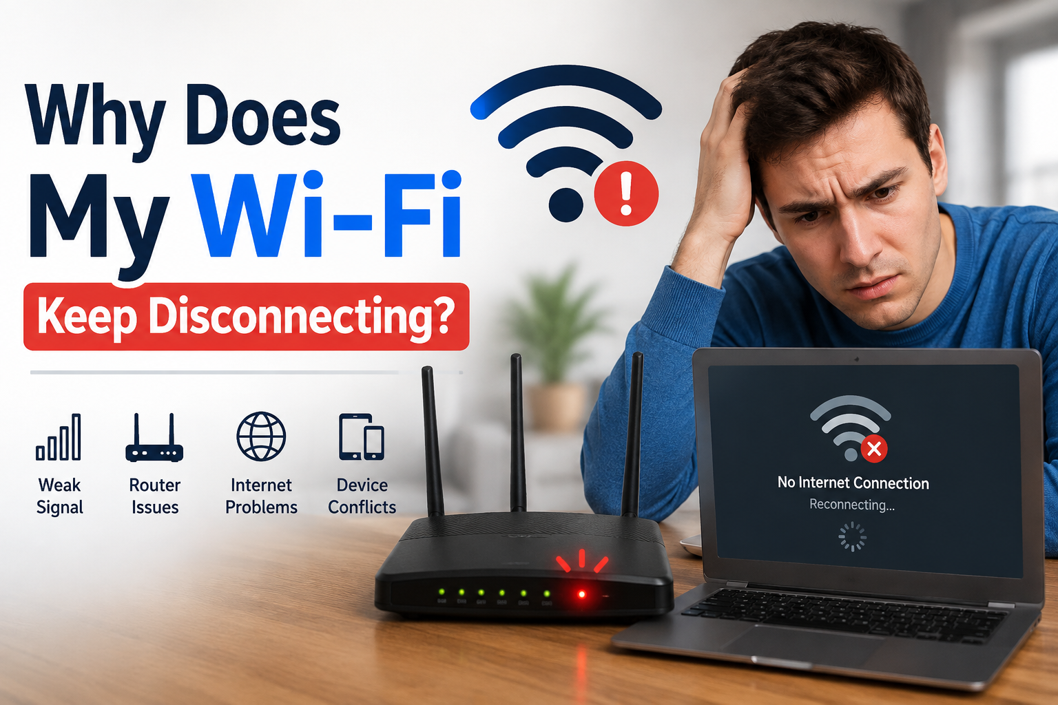 Why Does My Wi-Fi Keep Disconnecting?