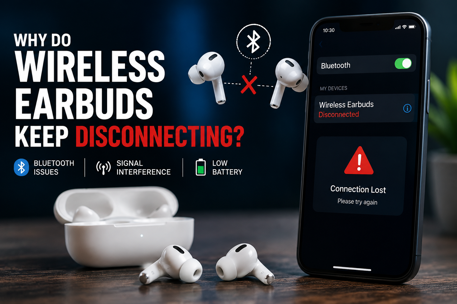 Why Do Wireless Earbuds Keep Disconnecting?
