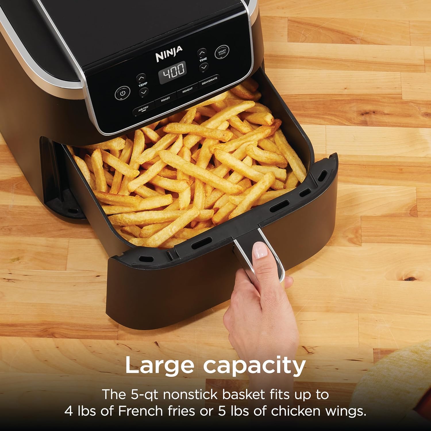 Ninja Air Fryer Pro, 5 Qt, 4-in-1, Grey, AF141 — photo 3