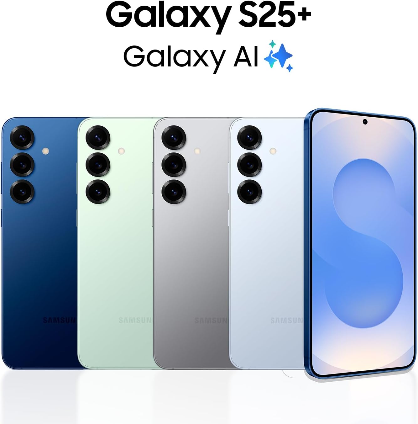 Samsung Galaxy S25+ Cell Phone, 256GB Smartphone, Unlocked Android, AI Night Mode Camera, Snapdragon 8 Elite Fast Processor, ProScaler Display, 4900mAh Battery, 2025, US 1 Yr Warranty, Navy — photo 2