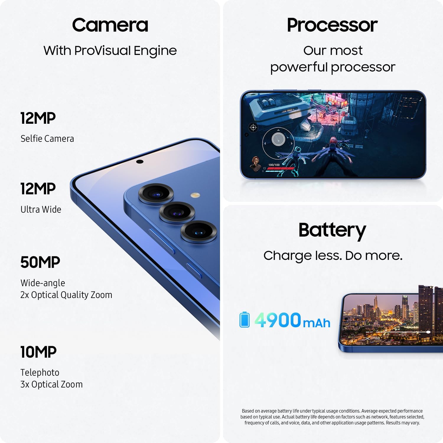 Samsung Galaxy S25+ Cell Phone, 256GB Smartphone, Unlocked Android, AI Night Mode Camera, Snapdragon 8 Elite Fast Processor, ProScaler Display, 4900mAh Battery, 2025, US 1 Yr Warranty, Navy — photo 6