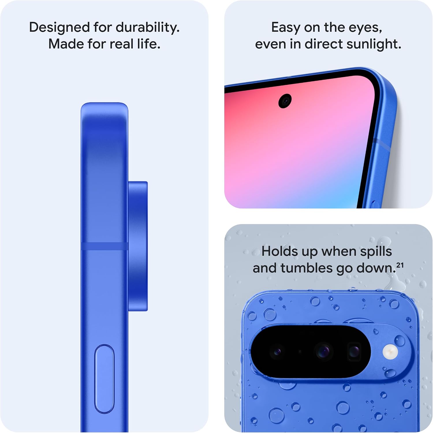Google Pixel 10 - Unlocked Smartphone with Gemini - Indigo - 128 GB — photo 4