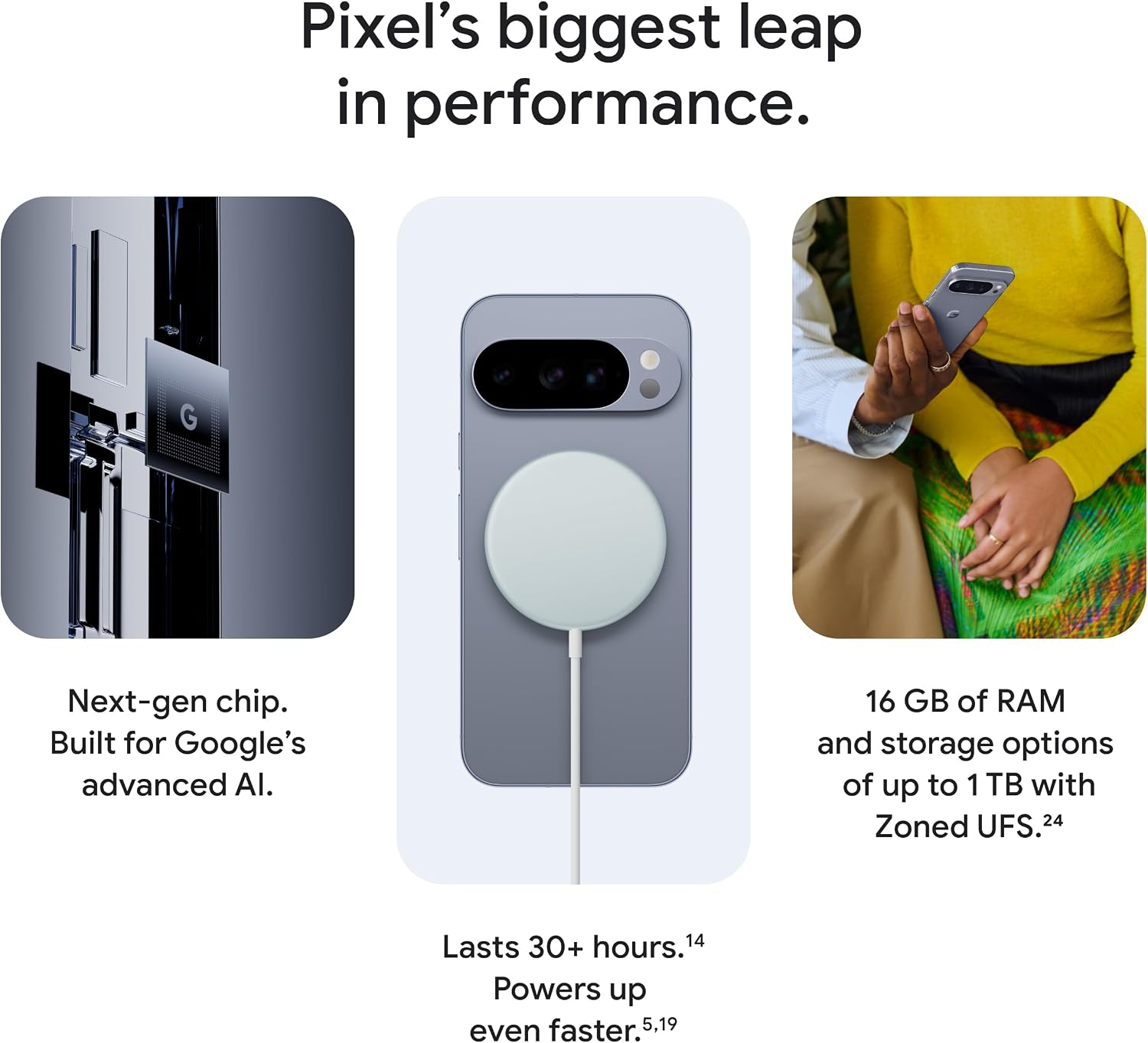 Google Pixel 10 Pro - Unlocked Smartphone with Gemini - Obsidian - 128 GB — photo 8