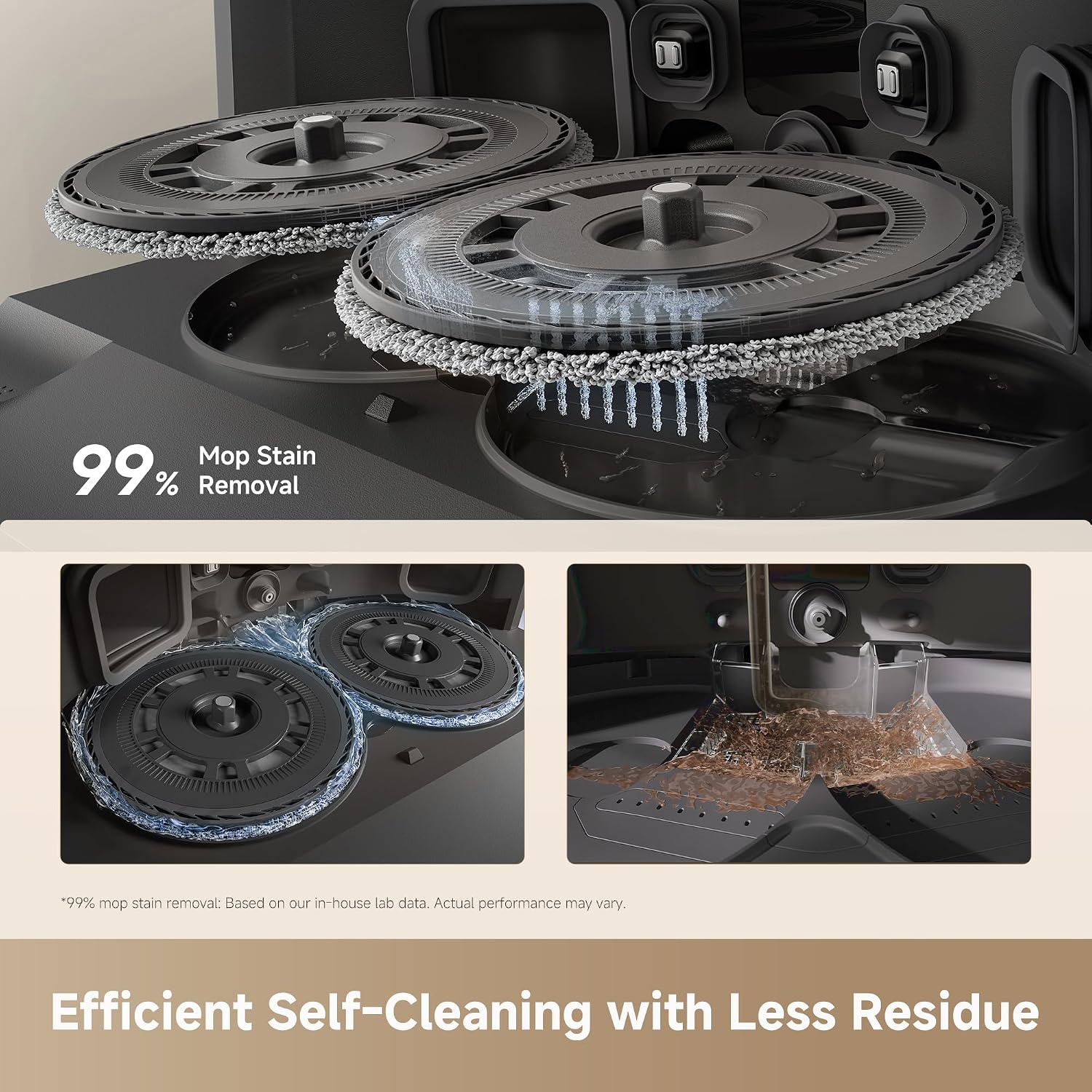 dreame L40 Ultra Gen 2 Robot Vacuum and Mop with 25,000Pa Suction | Extendable Side Brush & Mop, All-in-One Self-Emptying & Cleaning Dock, 10.5mm Mop Lifting, Obstacle Avoidance, App Control — photo 4