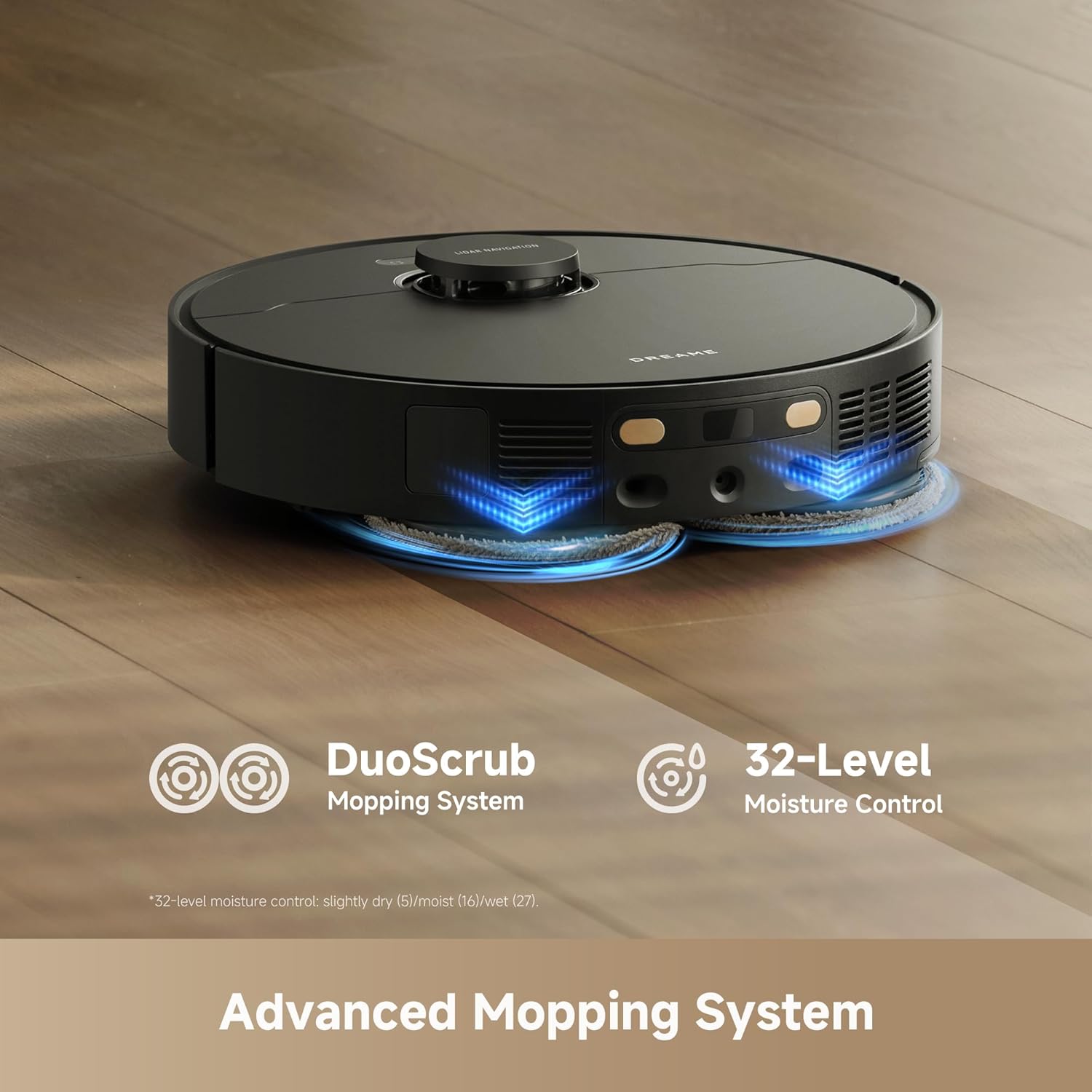 dreame L40 Ultra Gen 2 Robot Vacuum and Mop with 25,000Pa Suction | Extendable Side Brush & Mop, All-in-One Self-Emptying & Cleaning Dock, 10.5mm Mop Lifting, Obstacle Avoidance, App Control — photo 5