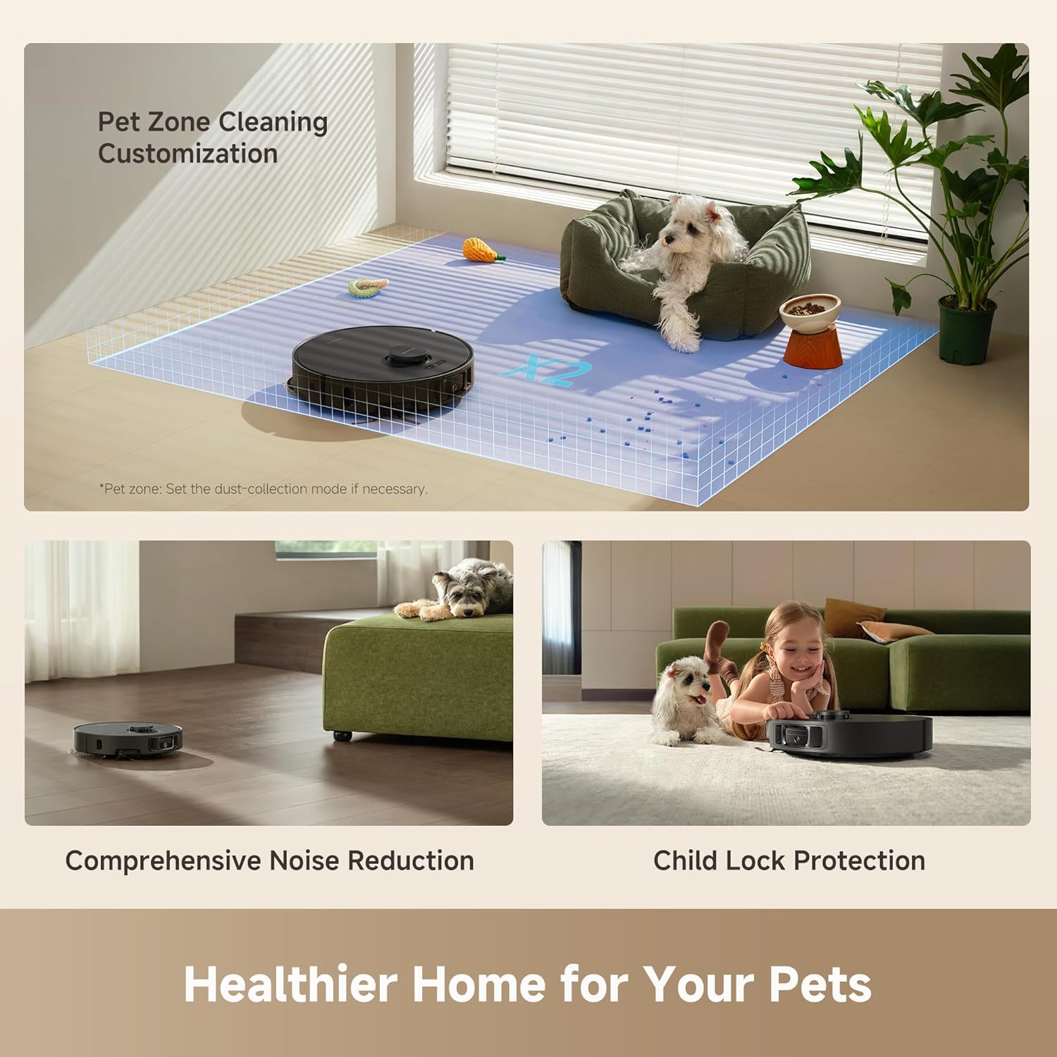 dreame L40 Ultra Gen 2 Robot Vacuum and Mop with 25,000Pa Suction | Extendable Side Brush & Mop, All-in-One Self-Emptying & Cleaning Dock, 10.5mm Mop Lifting, Obstacle Avoidance, App Control — photo 7