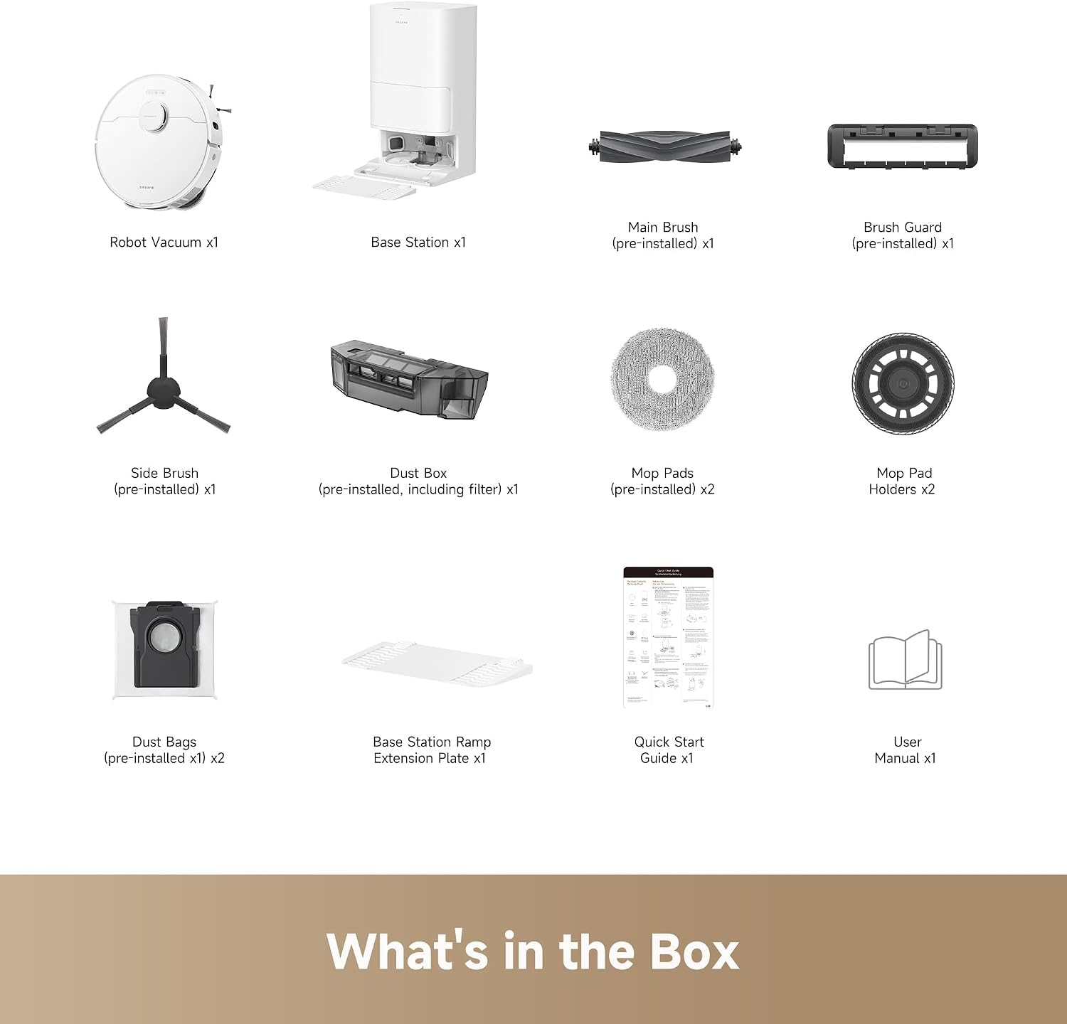 Dreame D30 Ultra CE Robot Vacuum and Mop, 25,000Pa Powerful Suction | 0.41in Mop Lifting, Multifunctional Base Station, Auto Dust Emptying & Mop Self-Cleaning, Smart Obstacle Avoidance, White — photo 9